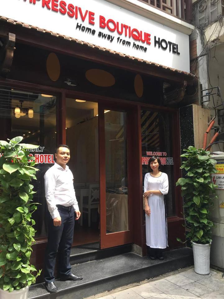 อิมเพรสซีฟ บูทิก โฮเต็ล Hotel ฮานอย ภายนอก รูปภาพ